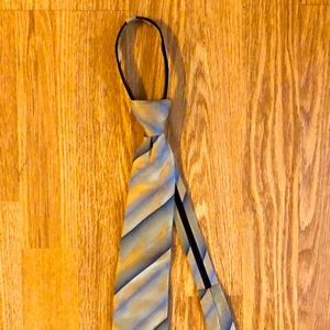 Zipper tie multi colored